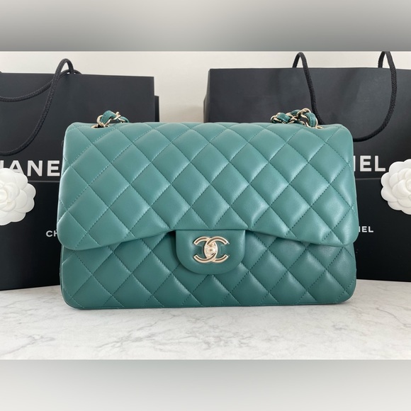 Chanel 21k jumbo lambskin classic double flap - Picture 5 of 5
